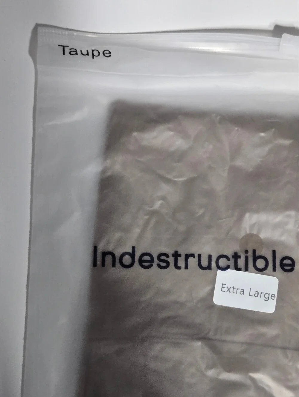 Women’s Indestructible Tights Taupe Size XL Footed Pantyhose New